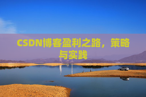 CSDN博客盈利之路，策略与实践